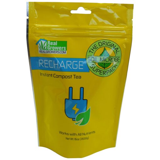 Real Growers Recharge - Natural Plant Growth Stimulant - (16oz) 1 Pound (Pack of 1)