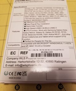 COCOCKA Micro USB OTG to USB 2.0 SD Card Adapter, Micro SD Card Reader,Trail Camera Memory Card Adapter Connector for Android Phone/Computer,Supports SD/SDHC/SCXC/MMC/MMC Micro USB A MICRO USB 34 71SWENeNoOL