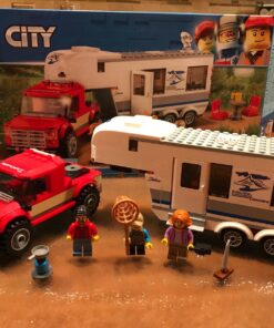 LEGO City Pickup & Caravan 60182 Building Kit (344 Pieces) 33 71SYEWE9IuL 2