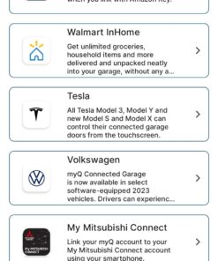 CHAMBERLAIN Smart Garage Control - Wireless Garage Hub and Sensor with Wifi & Bluetooth - Smartphone Controlled, myQ-G0401-ES, White myQ Smart Garage™ Control 47 71SaN0IyYeL 2