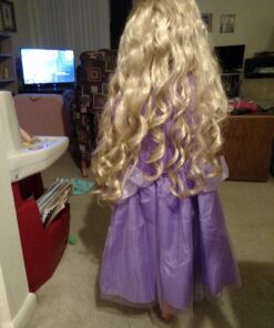 Rubie's Child's Glamorous Princess Costume Wig, Blonde 41 71Sbgh ZKmL
