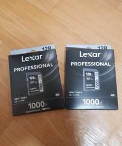 Lexar Professional 1000x 128GB SDXC UHS-II Card 128 GB Single 43 71SdNx9ZsHL