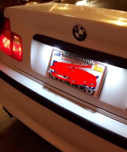 iJDMTOY 16-SMD 1.60" 39mm 6418 C5W LED License Plate Light Bulbs, Xenon White 36 71Se0y7We3L