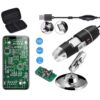 Jiusion Original 40-1000X USB Microscope with Portable Carrying Case, Digital Magnification Endoscope Camera 8 LEDs Metal Base for Micro USB USB-C Android, Windows Mac Linux Chrome 21 71SeKfbueqL