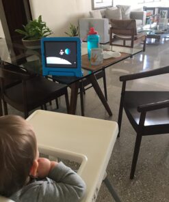 AVAWO Kids Case for iPad 2 3 4 (Old Model) 9.7 Inch - Light Weight Shock Proof Convertible Handle Stand Kids Friendly for iPad 2, iPad 3rd Generation, iPad 4th Generation Tablet - Blue for iPad 2 3 4 Generation (Old Model) 42 71Seizn2ClL