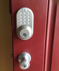 MiLocks DF-02SN Electronic Keyless Entry Touchpad Deadbolt Door Lock Satin Nickel 26 71Seq2VufBL