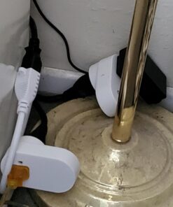 Cablelera Power Cord Extension and Splitter, NEMA 5-15P to NEMA 5-15R x 2, 16 AWG, 13A, 125V (ZWACPQAG-14) Black 14 inch 31 71Sfz7NptUL