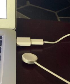 MOSWAG USB to USB C Adapter,Compatible with Apple MagSafe Watch 7/8/9/SE/Ultra,USB C Female to USB Male Adapter for iPhone 15 14 13 12 Mini Pro Max,iPad,Galaxy Note,Google Pixel 7 6 5 2 pack White 35 71Sg mKu8zL