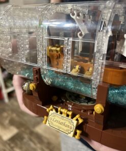 LEGO Ideas Ship in a Bottle 92177 Expert Building Kit, Snap Together Model Ship, Collectible Display Set and Toy for Adults (962 Pieces),Multicolor 50 71SgK8bL6uL