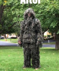 Modern Warrior Mixed Tactical and Hunting Ghillie Suit Woodland/Forest 23 71SgerK7FSL