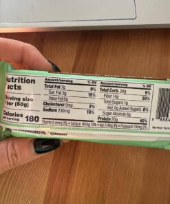 Quest Nutrition Mint Chocolate Chunk Protein Bars, High Protein, Low Carb, Gluten Free, Keto Friendly, 12 Count 22 71Sh6VdcMxL