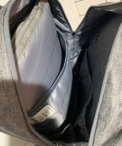 RUVALINO Diaper Bag Backpack, Multifunction Travel Back Pack Maternity Baby Changing Bags, Large Capacity, Waterproof and Stylish, Gray 47 71SjgT55KpL