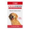 Nutramax Laboratories Crananidin Cranberry Extract Urinary Tract Health Supplement for Dogs, 75 Chewable Tablets 75 Count 30 71Sjm8VN1qL