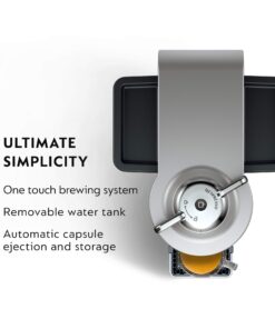 Nespresso Vertuo Coffee and Espresso Machine by De'Longhi, 1597 milliliters, Silver Machine Only 22 71Sjsp8JlaL