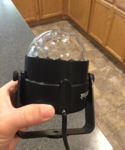 Sound Activated Party Light, Spriak Disco Light Disco Ball - Remote Control, 7 Modes - Best Dj Dance Lamp Strobe Lights for Birthday Xmas Festival Parties, Stage Bar Club Room House Karaoke Wedding plug-in disco light 33 71SkFfZgcZL