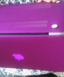 Se7enline Compatible with A1425/A1502 Case Touch Hard Shell Cover for MacBook Pro Retina 13 inch Laptop Accessories Sleeve Bag, Rubberized Keyboard Skin, LCD Screen Protector, Dust Plug,Deep Purple 13 inch (2020-Now Version) Red 34 71SkVBgD7gL