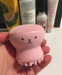 ETUDE My Beauty Tool Jellyfish Silicon Brush | All in One Deep Pore Cleansing Sponge & Brush, for Exfoliating, Massage, Cleansing Soft Brush 38 71Skj1VtJ1L 3