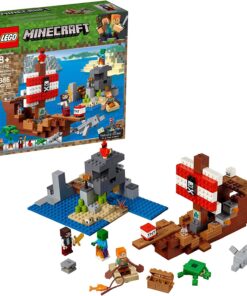 Alternative view of LEGO Minecraft The Pirate Ship Adventure 21152 Building Kit (386 Pieces)