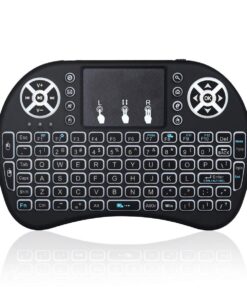 Rii I8 Mini 2.4Ghz Wireless Touchpad Keyboard With Mouse For Pc, Pad, Xbox 360, Ps3, Google Android Tv Box, Htpc, Iptv (Black) 25 71Sl3r8PBDL