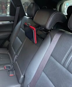 Macally Car Headrest Tablet Holder, Adjustable iPad Car Mount for Kids in Backseat, Compatible with Devices Such as iPad Pro Air Mini, Galaxy Tabs, And 7" to 10" Tablets and Cell Phones - Black 60 71SlHNyrpmL