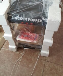 Great Northern Popcorn Black Bar Style Lincoln 8 Ounce Antique Popcorn Machine (Bar Style) Machine Only 44 71SlTphWssL