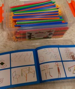 ZOZOPLAY Straw Constructor STEM Building Toys 400 Piece Straws and Connectors Building Sets Colorful Motor Skills Interlocking Plastic Engineering Toys Best Educational Toys Boy & Girl… 400piece 42 71Slgxks5GL