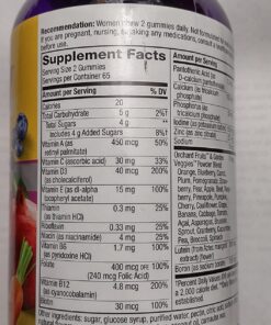 Nature's Way Alive! Women’s 50+ Daily Gummy Multivitamin, Supports Multiple Body Systems*, Supports Healthy Heart, Brain & Bones*, B-Vitamins, Mixed Berry Flavored, 130 Gummies (Packaging May Vary) 130 Count (Pack of 1) 29 71SmaoIM4HL 1