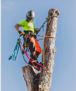 Husqvarna Technical Apron Wrap Chainsaw Chaps 36- to 38-Inch, Chainsaw Safety Equipment with 5 Layers, Adjustable Belt and Gear Pocket, Orange 36-38 In. Orange/Gray Tech. 34 71Sn42xCaL