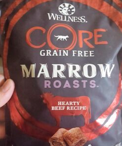 Wellness CORE Healthy Joints Crunchy Dog Treats (Previously Marrow Roasts), Natural Grain-Free Treats, Made with Real Meat, No Artificial Flavors (Beef, 8-Ounce Bag) 43 71SnGjrVk1L
