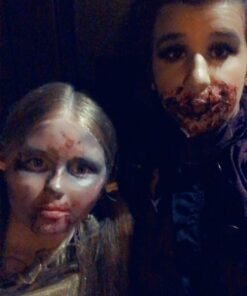 KANGAROO Liquid Latex Makeup - Face and Body SFX Makeup, Halloween Makeup, Zombie Makeup, Fake Scar, Fake Wound, Fake Injury Makeup Movie Special Effects,16 Oz Pint Professional Grade 49 71SnfoVc3iL