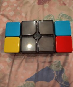 Flipslide Game - Electronic Handheld Game | Addictive Multiplayer Puzzle Game of Skill | Flip, Slide & Match Colors to Beat the Clock | 4 Thrilling Game Modes | Ages 8+ | Includes Batteries 41 71So9jBG6L