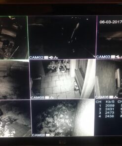 ANNKE 1080P CCTV Camera Security System with AI Human/Vehicle Detection, 5MP Lite H.265 Surveillance DVR and 8 x 1080P HD Weatherproof Camera, Easy Remote View, Smart Playback, IP66, No Hard Drive 36 71SoUt51MiL