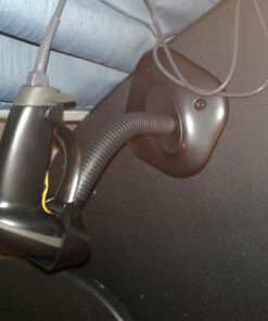 Esky Barcode Scanner with Stand, Wired Handheld Bar Code Scanner with Adjustable Stand, Automatic 1D USB Laser Scanner Support Windows/Mac/Linux for POS System Sensing, Store, Supermarket, Warehouse 1D - 1Pack 19 71SopyW0FiL