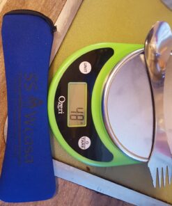Ozeri Pronto Digital Multifunction Kitchen and Food Scale, Black on Lime 31 71SqPModkmL