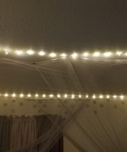 12APM Dimmable Starry Fairy Copper String Lights, 66 ft 200 LEDs with USB Plug in Powered for Bedroom Indoor Wedding Party Halloween Thanksgiving Christmas Ambiance Lighting, IP 65 Waterproof Copper wire-Warm white-200 LEDs 38 71SrKbpv5bL