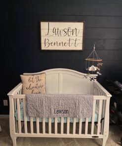 Sorrel + Fern Baby Crib Mobile (Airplanes in The Clouds) - Nursery Decoration Ceiling Mobile and Baby Shower for Boys & Girls - Grey and White Airplanes in The Clouds 42 71SrWfQ0ROL 2