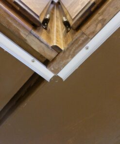 Muzata 6-Pack 3.3ft/1Meter U Shape LED Aluminum Channel System with Cover, End Caps and Mounting Clips Aluminum Profile for Under Cabinet LED Strip Light Installations U1SW WW LU1 73 71SsKv7WtkL