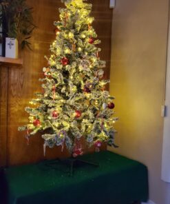 Lighting EVER Fairy Lights Plug in, 33ft 100 LED String Lights for Bedroom, Warm White Copper Wire Lights, Waterproof Indoor Outdoor Decorative Fairy Lights for Patio, Garden, Balcony, Vases, Craft 33 ft 52 71StYD405L