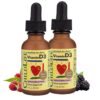 CHILDLIFE ESSENTIALS Vitamin D3 - Vitamin D Drops for Kids, Supports Immune, Heart & Bone Health, All-Natural, Gluten-Free, Non-GMO - Natural Berry Flavor, 1 Fl Oz Bottle (Pack of 2) 1 Fl Oz (Pack of 2) 3 71Sttaz9XFL