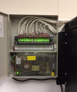 VideoSecu 18 Channel Port Output 12V DC Auto Reset CCTV PTC Fuse Distributed Power Supply Box for Security Cameras WK3 17 71SuAiCbmjL 1