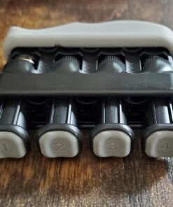 D'Addario Accessories Hand Exerciser–Improve Dexterity and Strength in Fingers, Hands, Forearms- Adjust Tension Per Finger– Simulated Strings Help Develop Calluses- Comfortable Conditioning Varigrip Only(Original) 41 71SuBErBlL