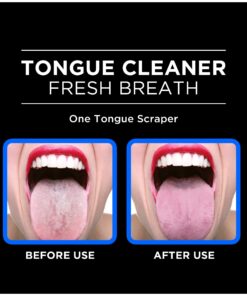 Orabrush Tongue Scraper, Tongue Cleaner Helps Fight Bad Breath, 4 Tongue Scrapers 4 Count (Pack of 1) Multicolored 26 71SuUqXOPyL