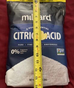 Milliard Citric Acid 10 Pound - 100% Pure Food Grade Non-GMO Project Verified(10 Pound) 226 Serving (Pack of 1) 45 71SuVb3RGL