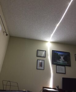 LEDJump Super Bright Dimmable Plug-In Daylight White Color 300 Lights LED Tape Flexible Rope Strip 12 Volts 3M Adhesive Tape Lighting System Certified (Strip Light Only, No Power) Strip Only 45 71SugltcDTL