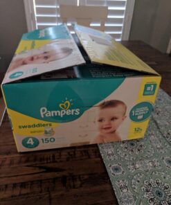 Pampers Swaddlers Diapers - Size 4, 150 Count, Ultra Soft Disposable Baby Diapers 38 71SuqvlscaL