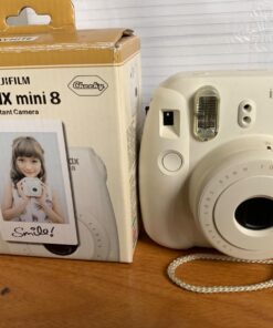 Fujifilm Instax Mini 8 Instant Film Camera (White) (Discontinued by Manufacturer) White Base 34 71Sv9WApoRL