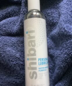 Shibari Personal Lubricant, Water-Based Lube for Women, Men, & Couples, Suitable for Vaginal, Solo or Anal Play, Flavorless and Unscented, 8 fl oz 8 Fl Oz (Pack of 1) 35 71SvTOEPNML