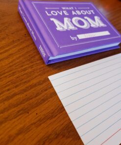 Knock Knock What I Love about Mom Fill in the Love Book Fill-in-the-Blank Gift Journal, 4.5 x 3.25-inches 42 71SvWeKPMyL