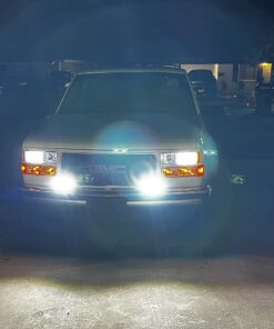 NAOEVO 7 inch LED Light Bar, 240W 24,000LM Offroad Fog/Driving Lights LED Pods with Spot Flood Combo Beam, Waterproof LED Work Lights for Truck Boat UTV ATV Jeep, 2 Pack (White) White 48 71SwHs4hueL