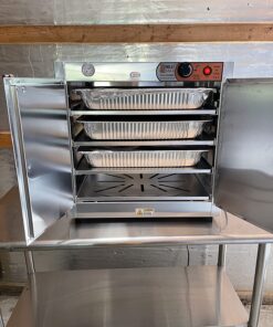 HeatMax 25x15x24 Commercial Hot Box Catering Food Warmer, Hot Food, Pizza, Pastry, Empanada, Patty, Concession, Heated Case 17 71SxoJge94L